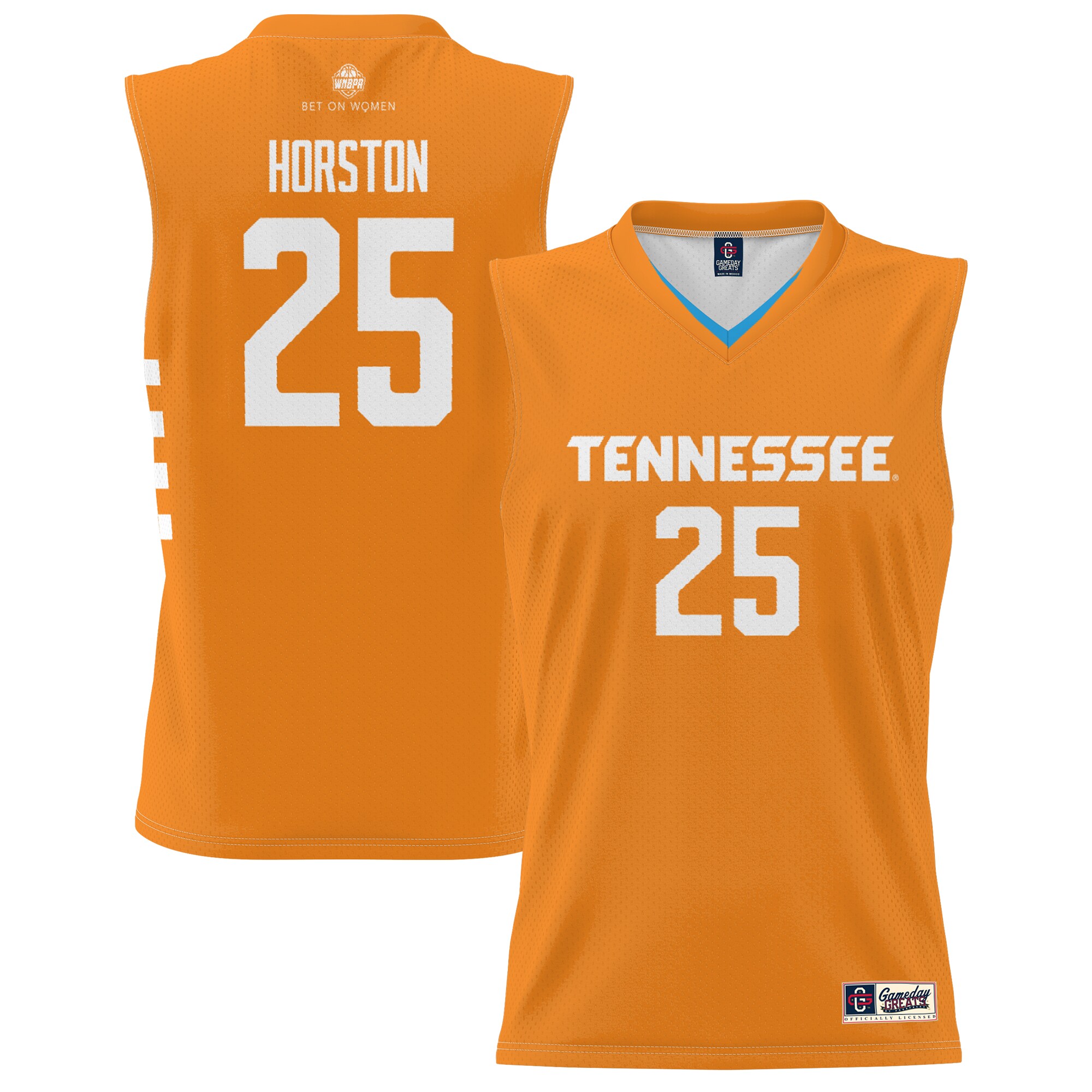 [NJP] Jordan Horston Tennessee Volunteers GameDay Greats Unisex Lightweight Basketball Alumni Jersey - Orange