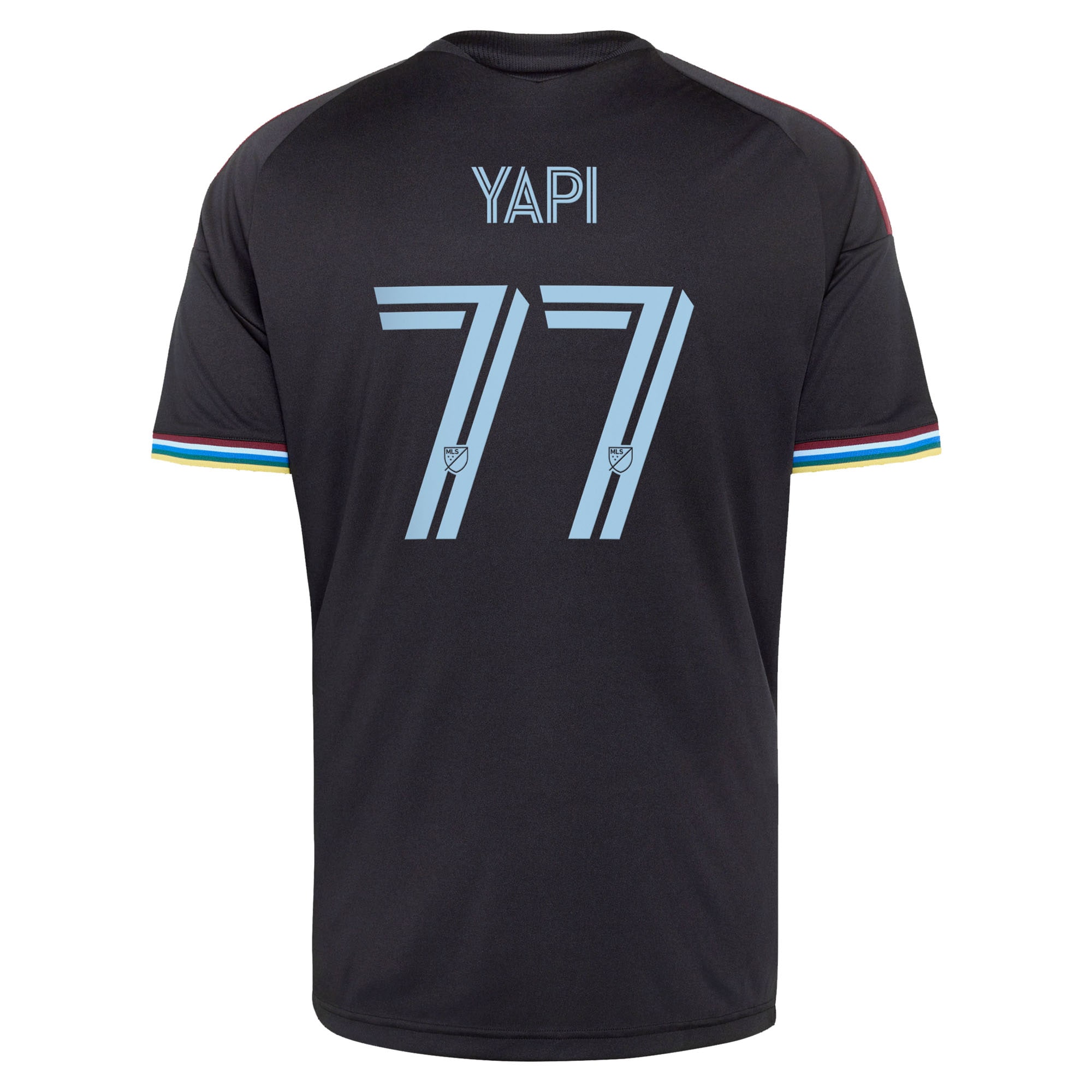 [SJH] Darren Yapi Colorado Rapids 2026 Colorful Colorado Replica Jersey - Black