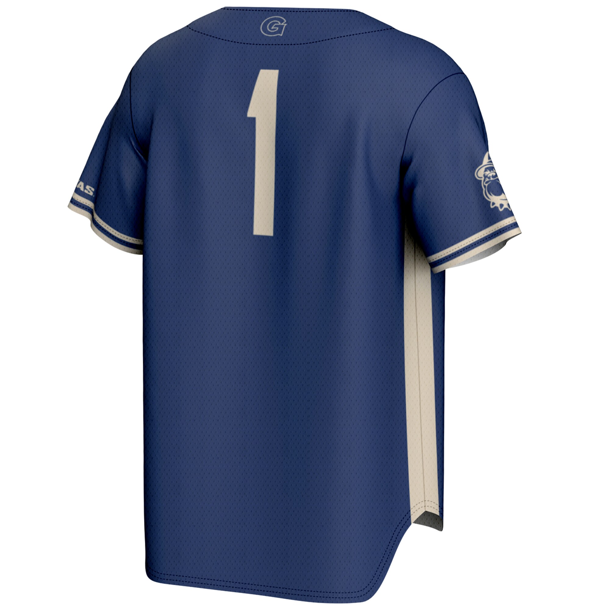 [NJP] Georgetown Hoyas GameDay Greats Youth Lightweight Baseball Fashion Jersey - Navy