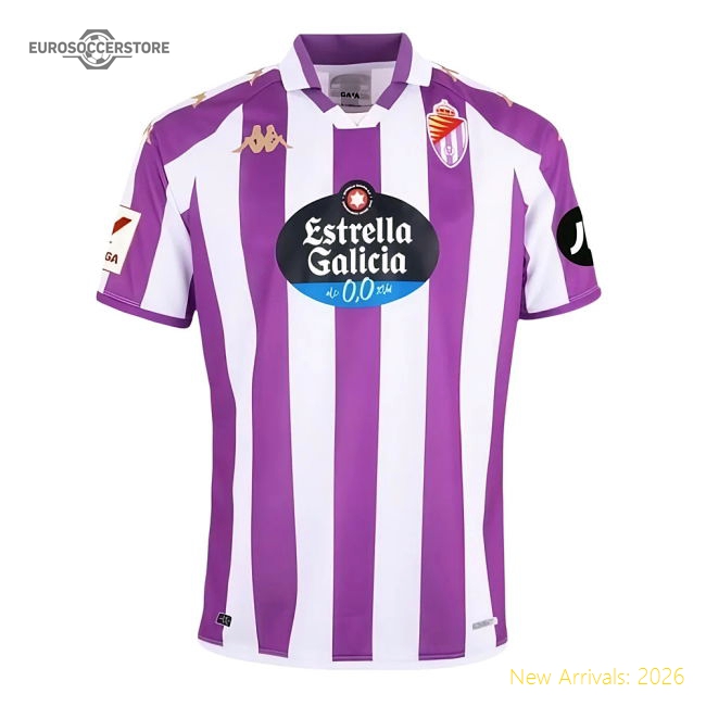Real Valladolid Home Kit 2023-2024 Fan Wear Jersey