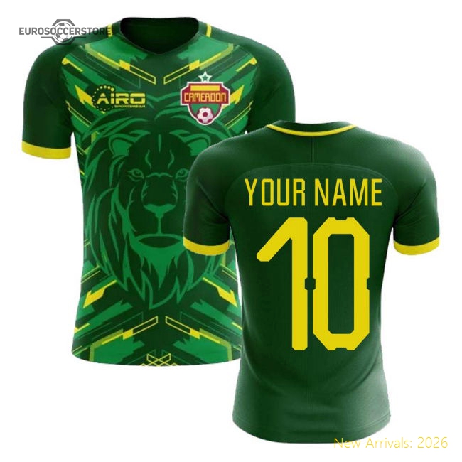 Official Cameroon Concept 20252026 Home Shirt Classic Retro