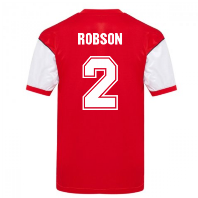 Score Draw Arsenal 1982 Home Shirt (Robson 2) (Collector's Item)