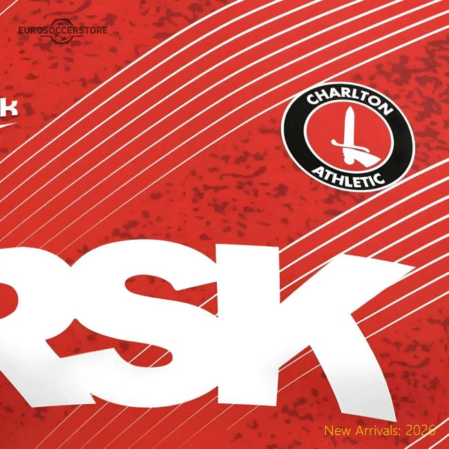 2025-2026 Charlton Athletic Home Shirt - Junior Supporter Version