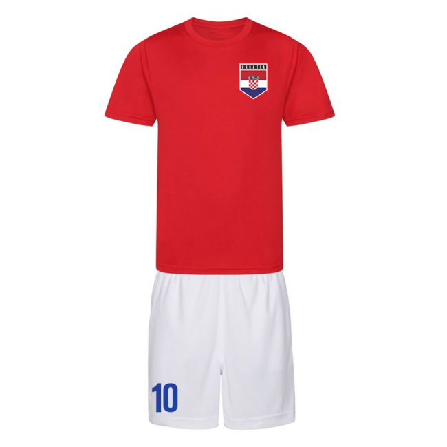 Authentic Personalised Croatia Training Euro Jersey Kit