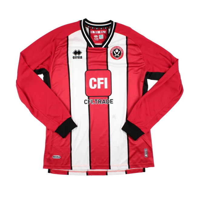 2023-2024 Sheffield United Home Long Sleeve Top (Hamer 8)