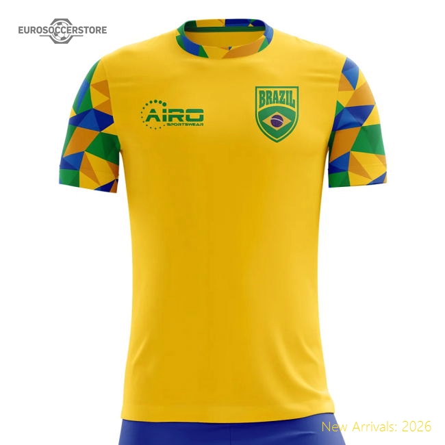 2025-2026 Brazil Home Concept Football Shirt (R Carlos 6)