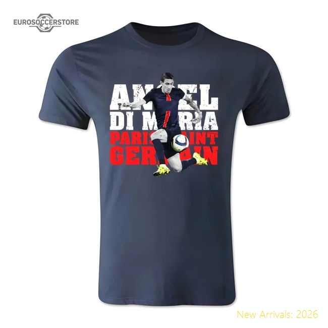 High-Quality Performance Angel Di Maria Psg T-Shirt (Navy) - Kids
