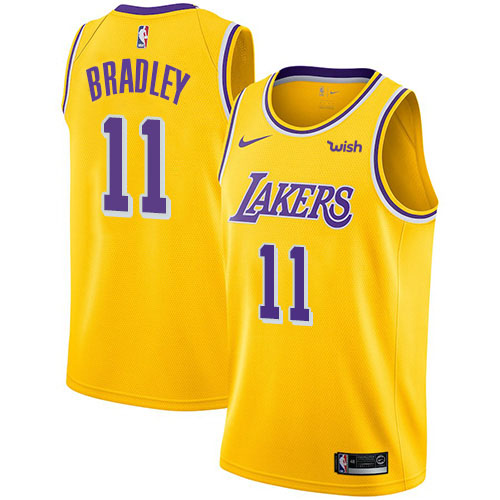 Lakers Gold Angeles Lakers #11 Nike Jersey - Value-Priced Quality