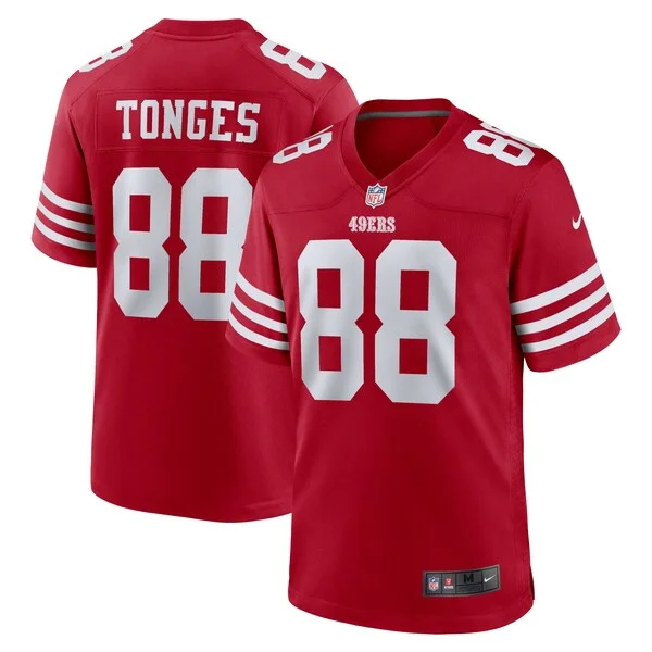 Performance San Francisco 49ers Game Jersey - Premium Scarlet NFL F...