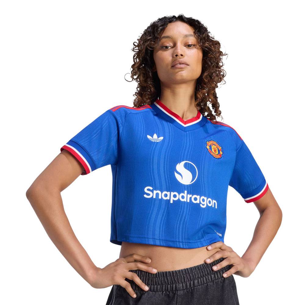 [LK] Wome Cropped Manchester United Away Jersey 26/27