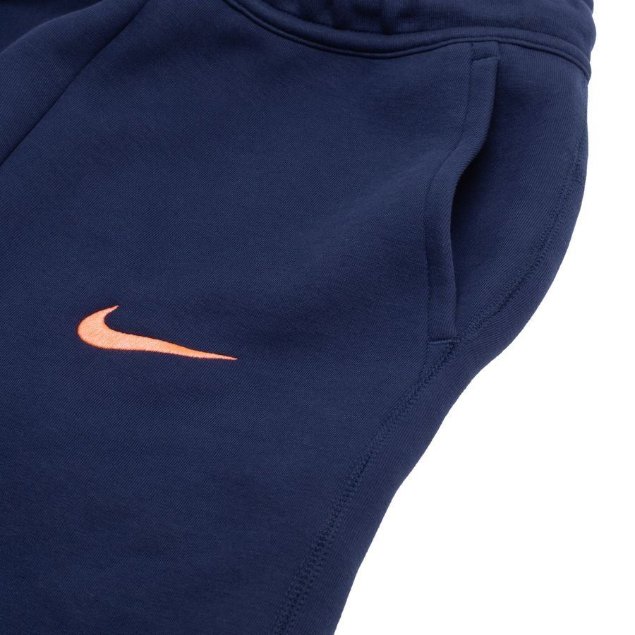 Barcelona Sweatpants Nsw Tech Fleece 3rd Midnight Navy/bright Mango