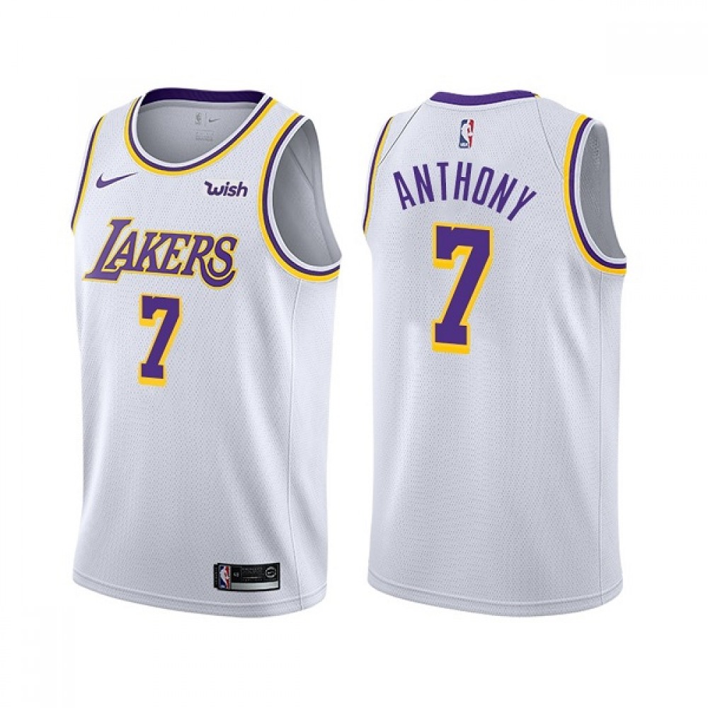 Elite Los Angeles Lakers 7 White Jersey - - Game Day Essential