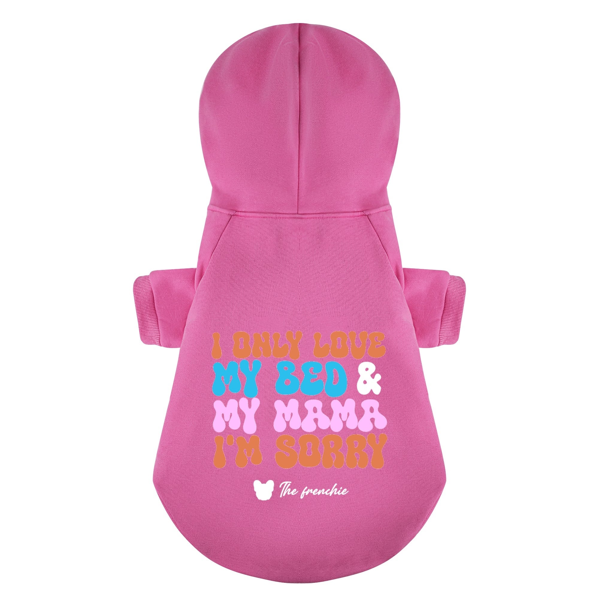 French Bulldog I Only Love Personalized French Bulldog Hoodies With