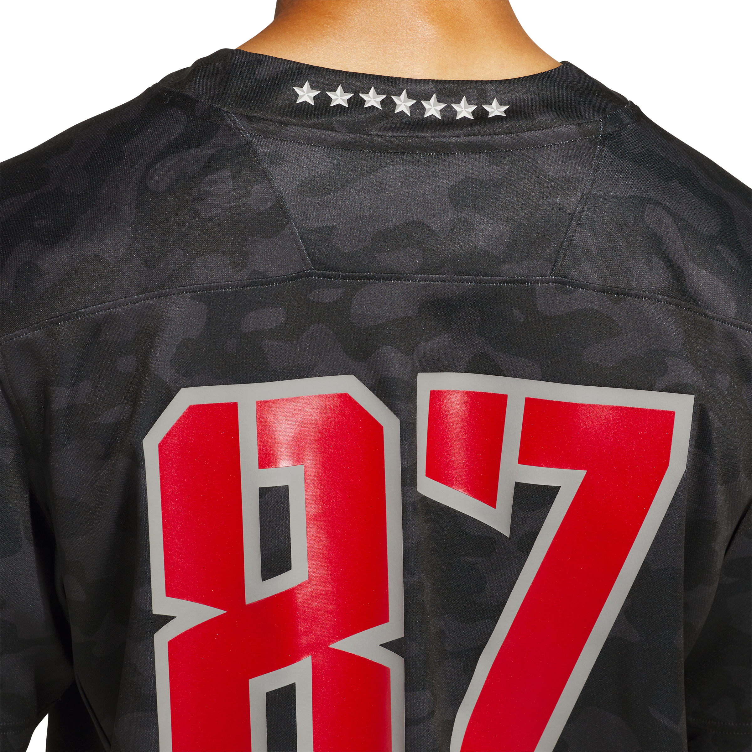 #87 NC State Wolfpack adidas Honor & Support Premier Strategy Jersey - Black