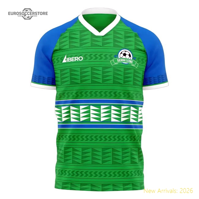 Sierra Leone 2025-2026 Home Concept Football Kit (libero)