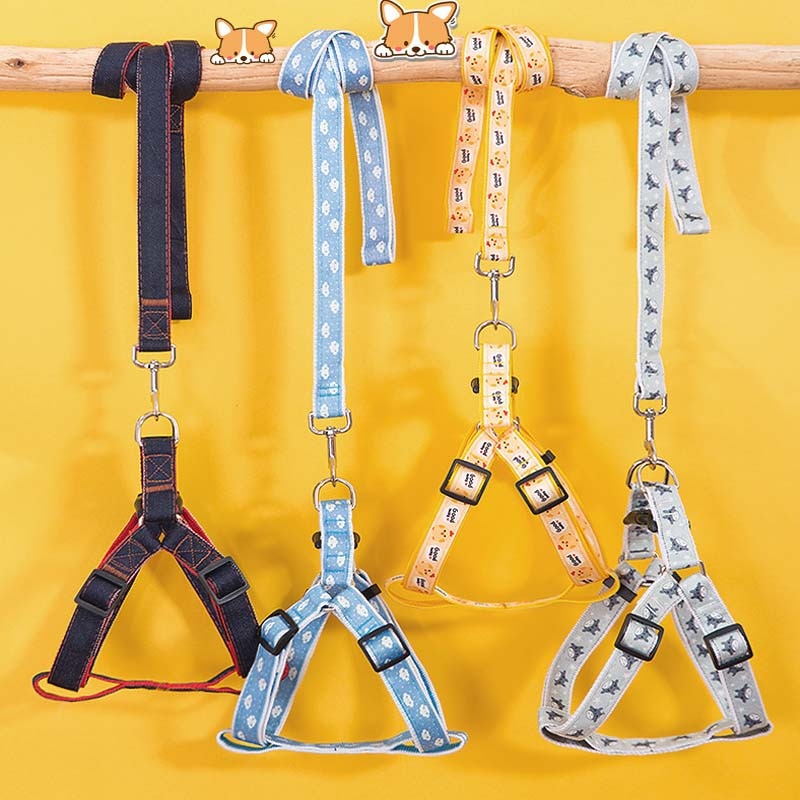 French Bulldog Nextg™ French Bulldog Harness Leash Set (ws602) Practical Dog Gear