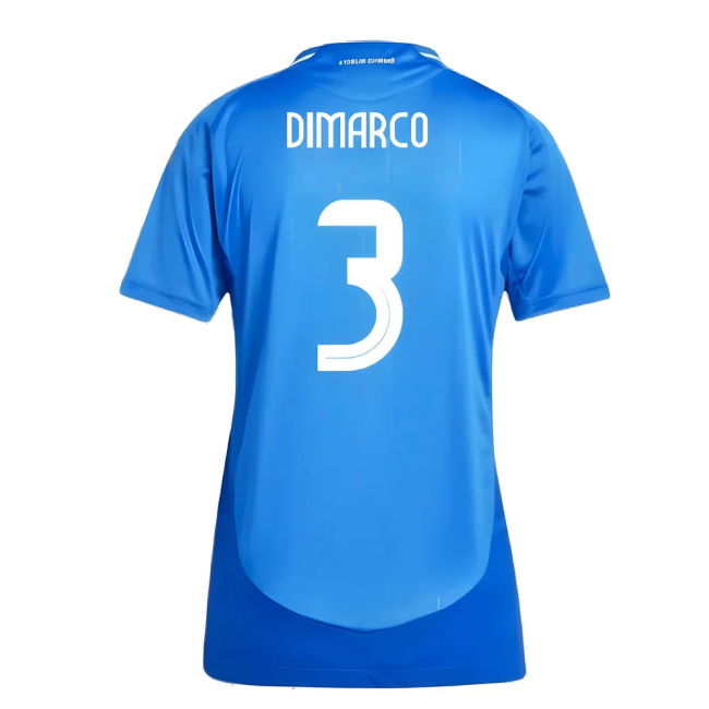 2024-2025 Italy Authentic Home Shirt (Ladies) (Dimarco 3)
