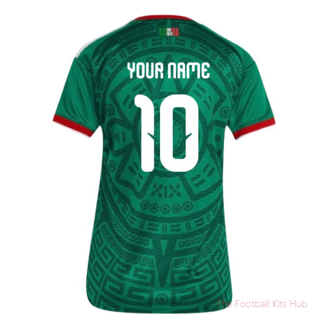 2026-2027 Mexico Home Shirt (Womens) (Your Name)