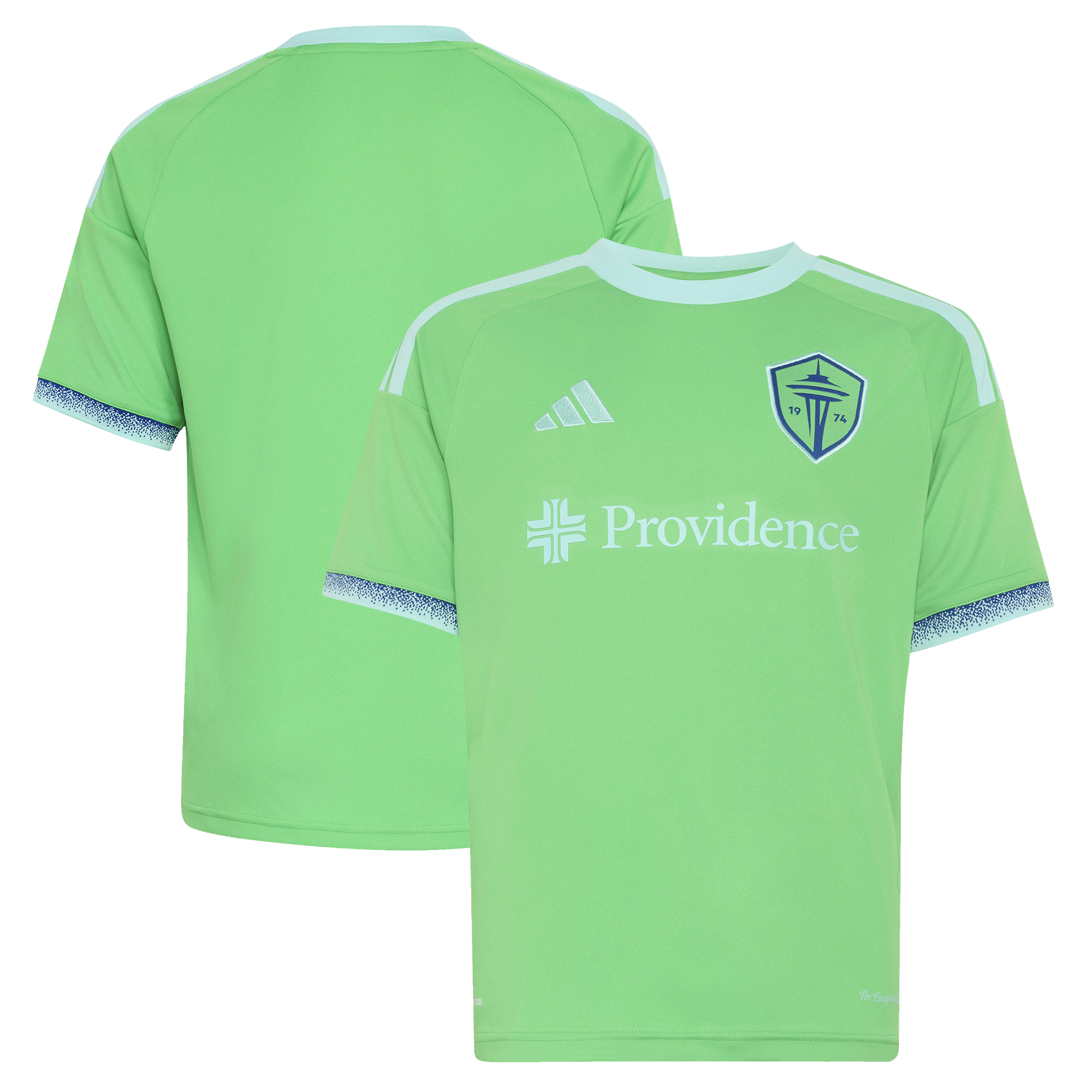 [SJH] Seattle Sounders FC Youth 2026 The Evergreen State Kit Replica Jersey - Rave Green