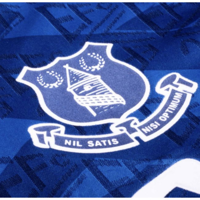 Everton 2025-21 Home Football Shirt with Everton Printing M S