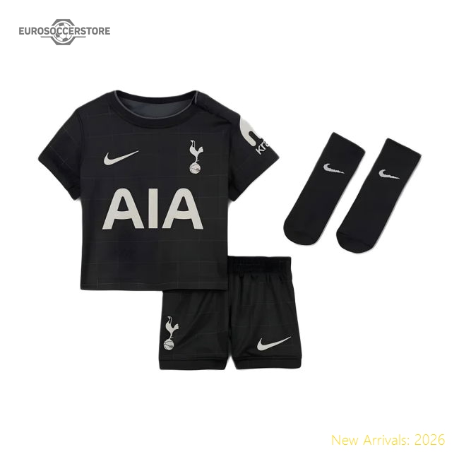 Official 2025-2026 Tottenham Away Baby Kit - Premium Quality Baby