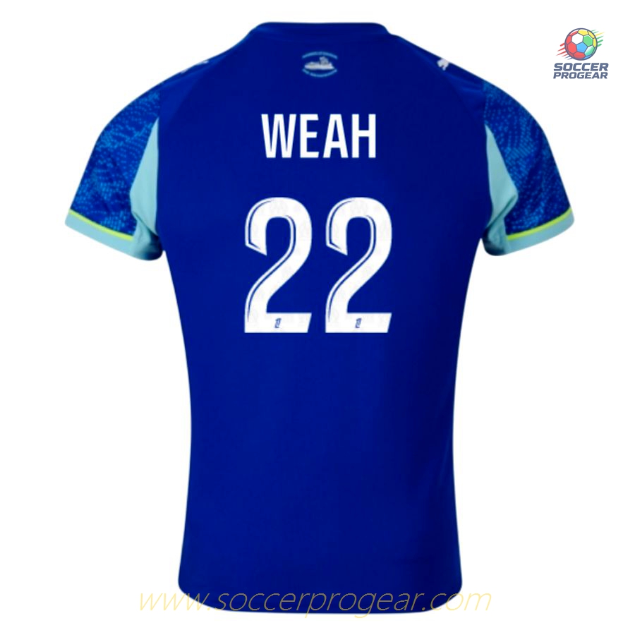 OM Replica Third 2025-2026 Season Weah Youth Football Kit Football Jersey