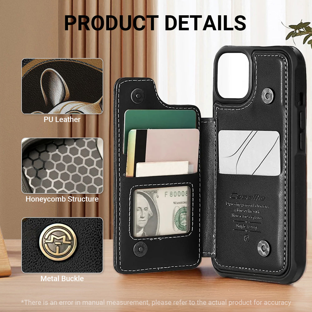 Leather Wallet Case For For Iphone & Samsung Casual Wear | Stylish Look