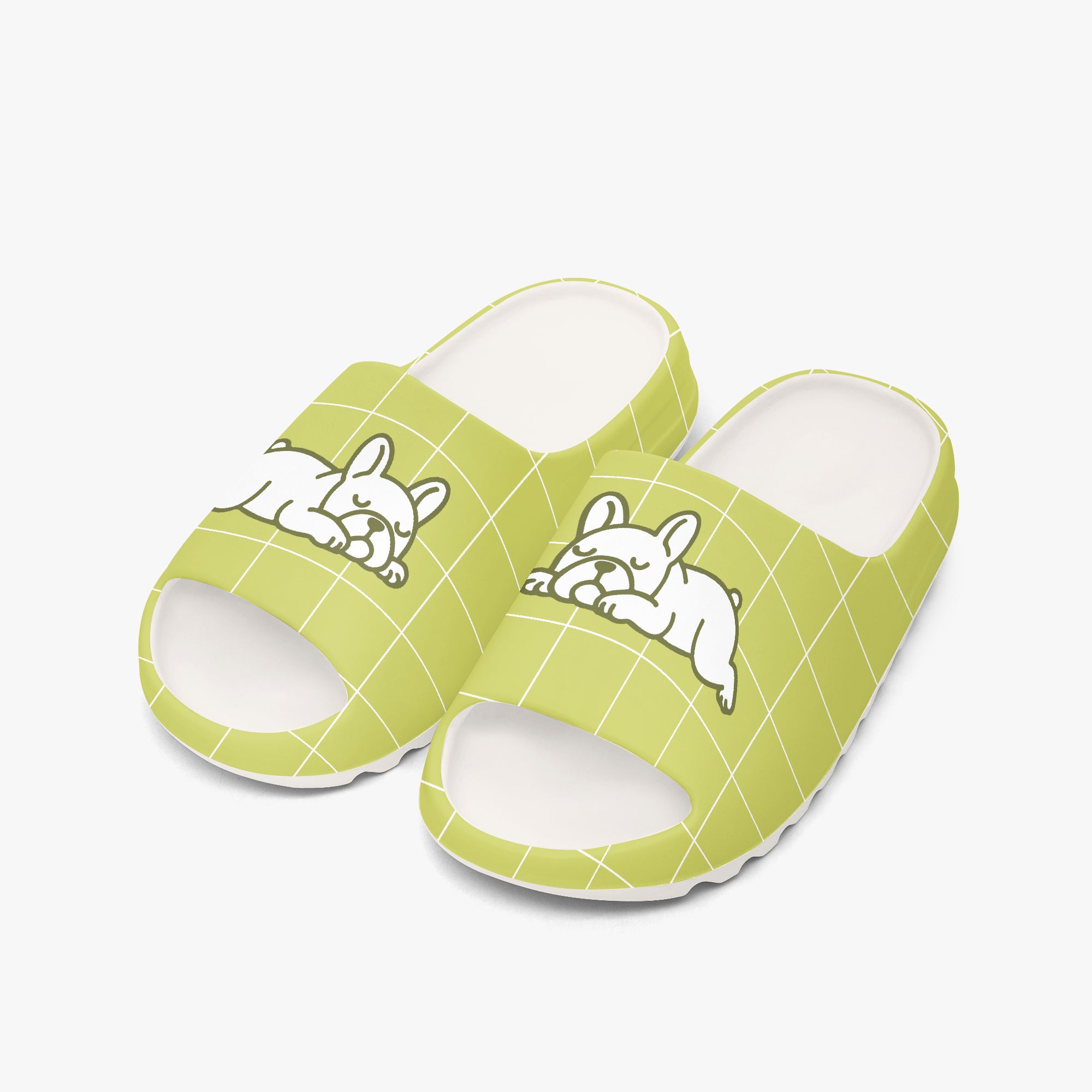 Fashion-Forward Teeny - Slide Sandals for French Bulldog Lovers