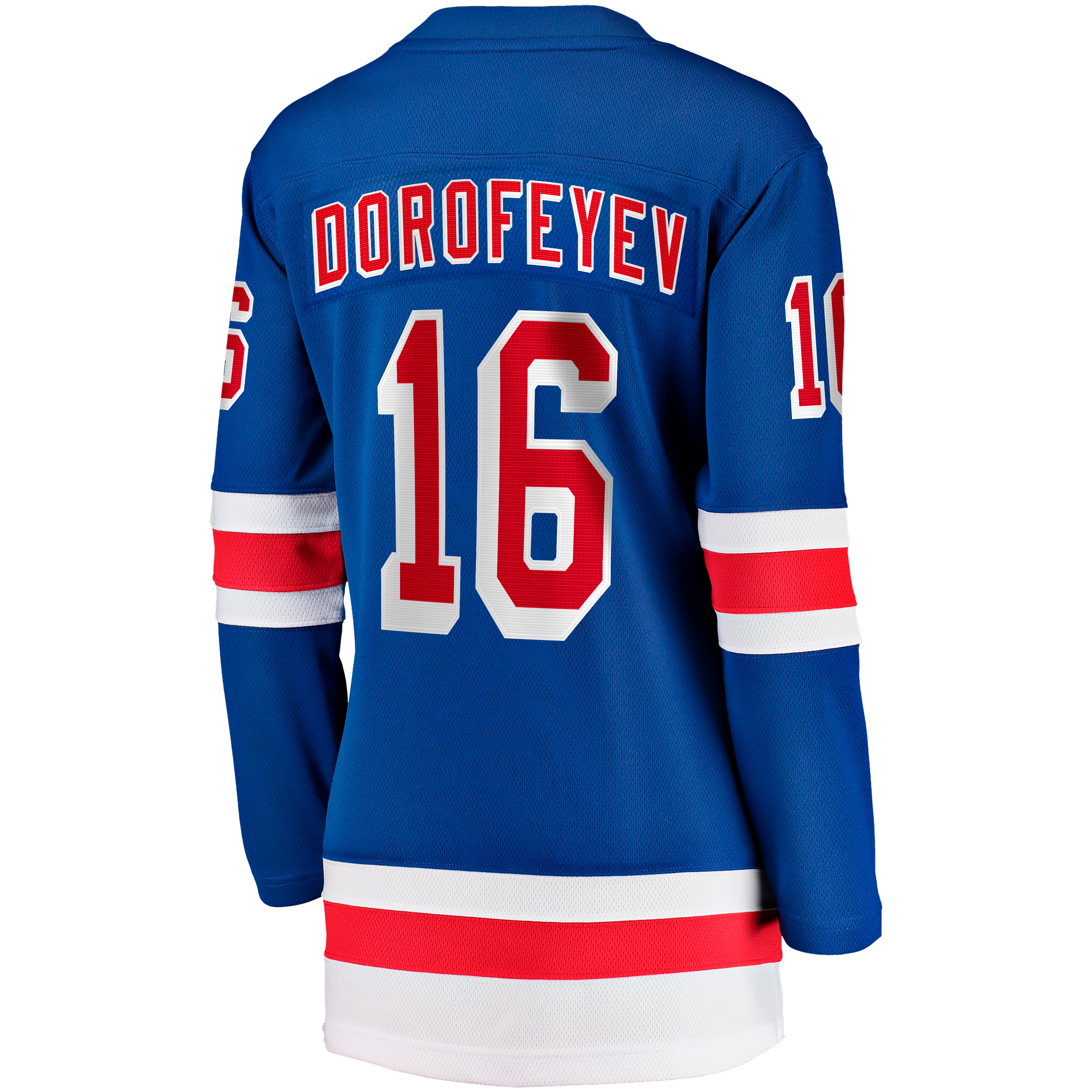 [SJH] Pavel Dorofeyev New York Rangers Women's Home Breakaway Jersey - Blue