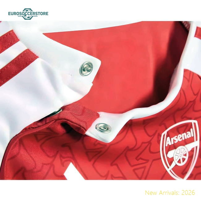 2025-2026 Arsenal Kids Safe Jersey Climacool Performance Fabric