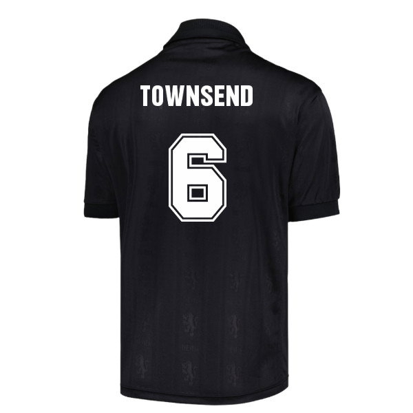 [JED] Aston Villa Out Retro Shirt Black Uniform 1996 (Townsend 6)