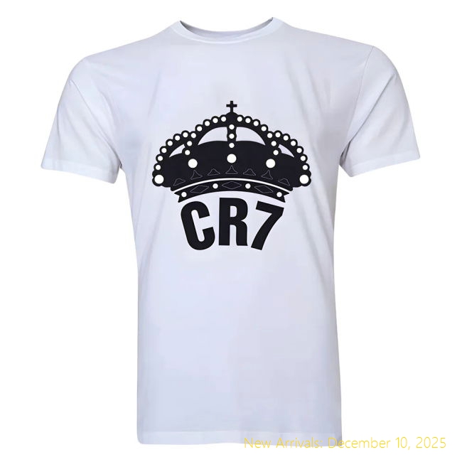 RM Cristiano Ronaldo CR7 Real Madrid T-Performance Shirt (White)