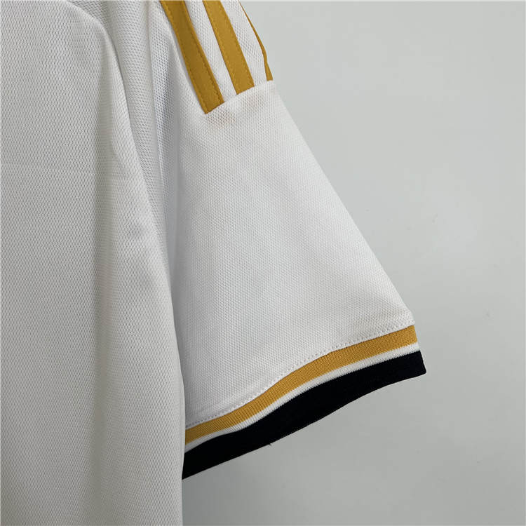 Quick Dry Real Madrid 2324 Home White Soccer Jersey Football Shirt