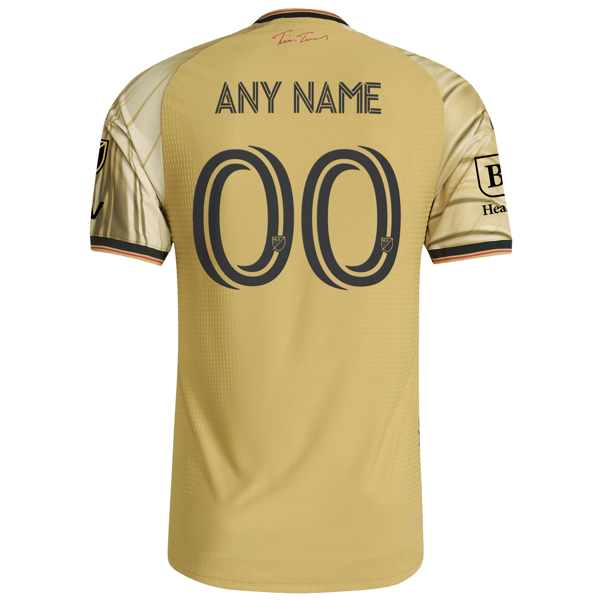 [SJH] St. Louis CITY SC 2026 The Tina Turner Kit On-Field Authentic Patch Custom Jersey - Yellow