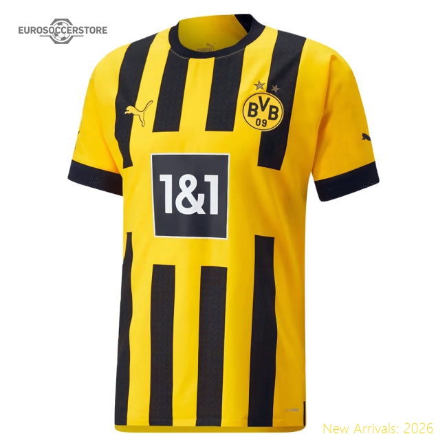 2022-2023 Borussia Dortmund Authentic Home Shirt (haaland 9)