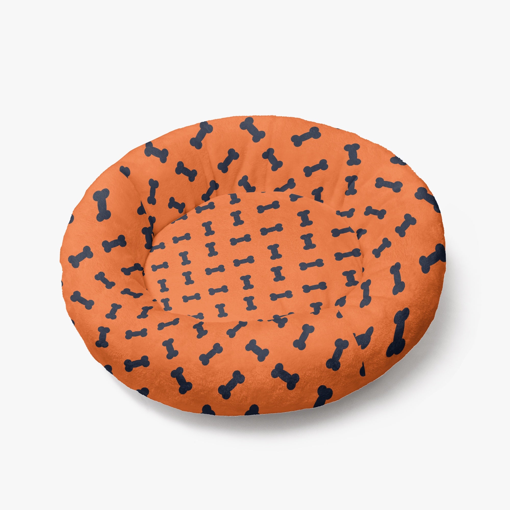 Stormi - Cloud-Comfort Frenchie Bed | Anti-Anxiety French Bulldog Donut Bed