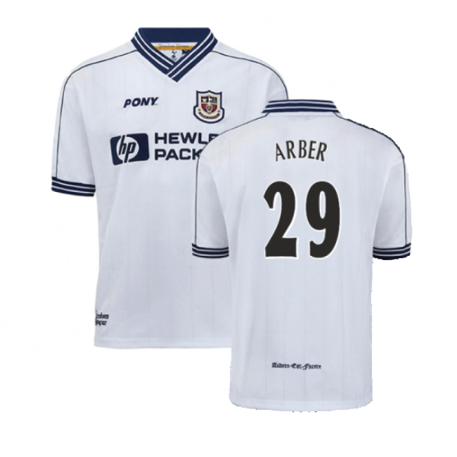 Authentic 1997-1999 Tottenham Home Pony Retro Shirt (arber 29)