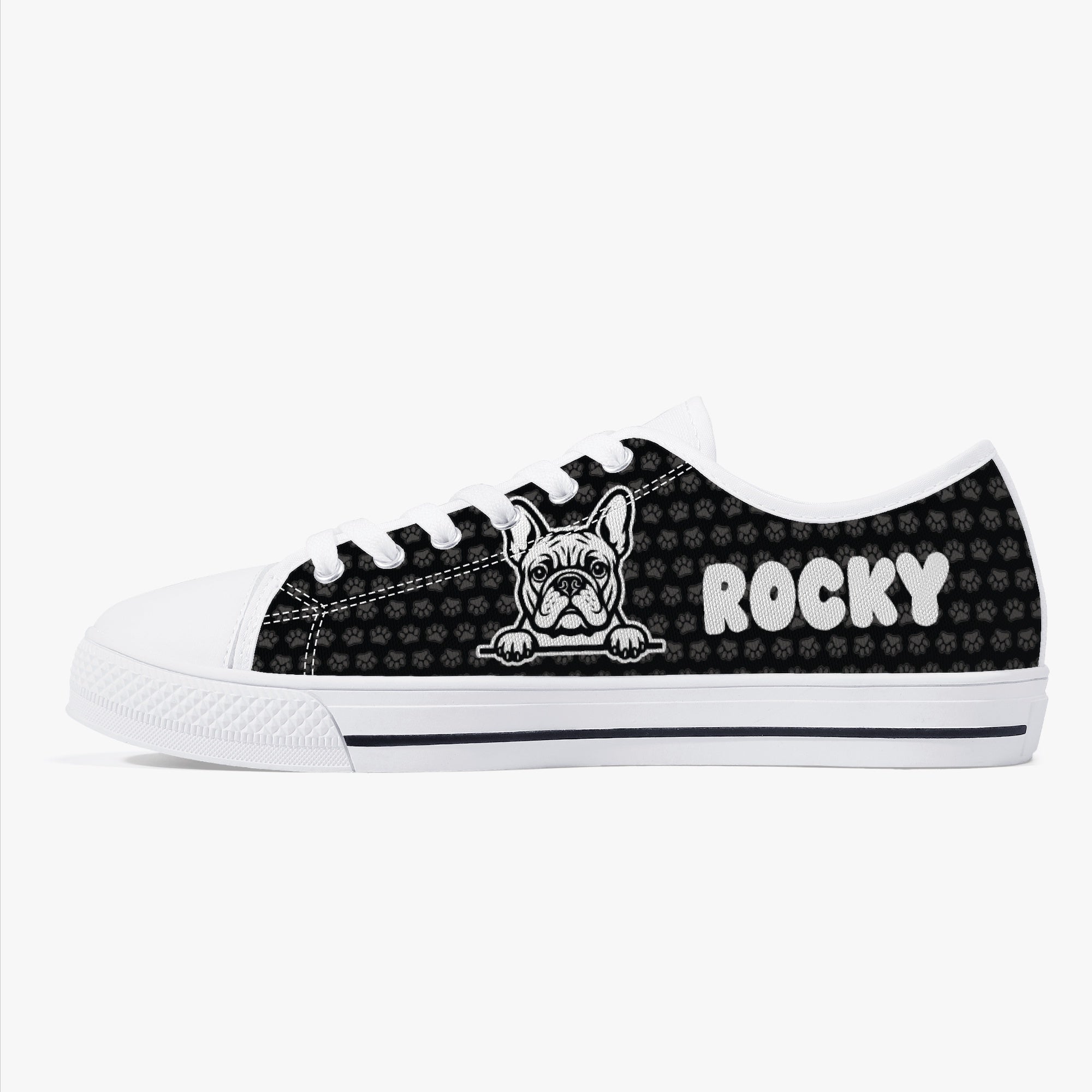 Fashion-Forward Margaret - Personalized Classic Low-top Canvas Shoes ...