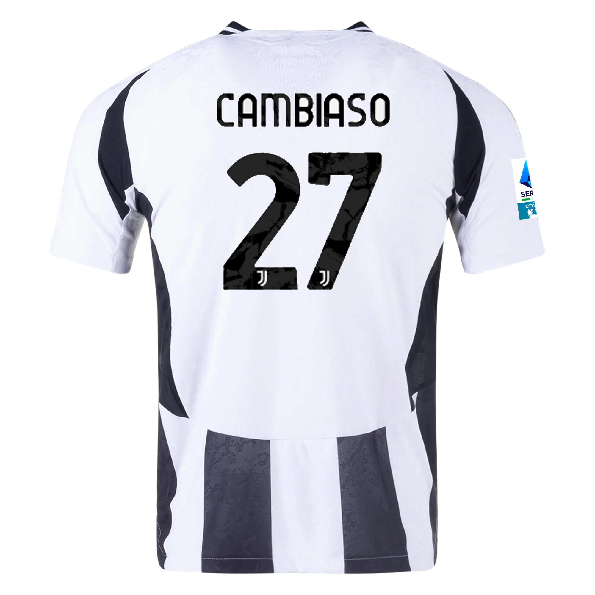 Juventus Cambiaso 2024-2025 Ser Home Jersey – Authentic Shirt