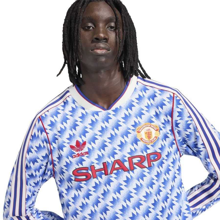 Manchester United Away Shirt 1990/92 Long Sleeves