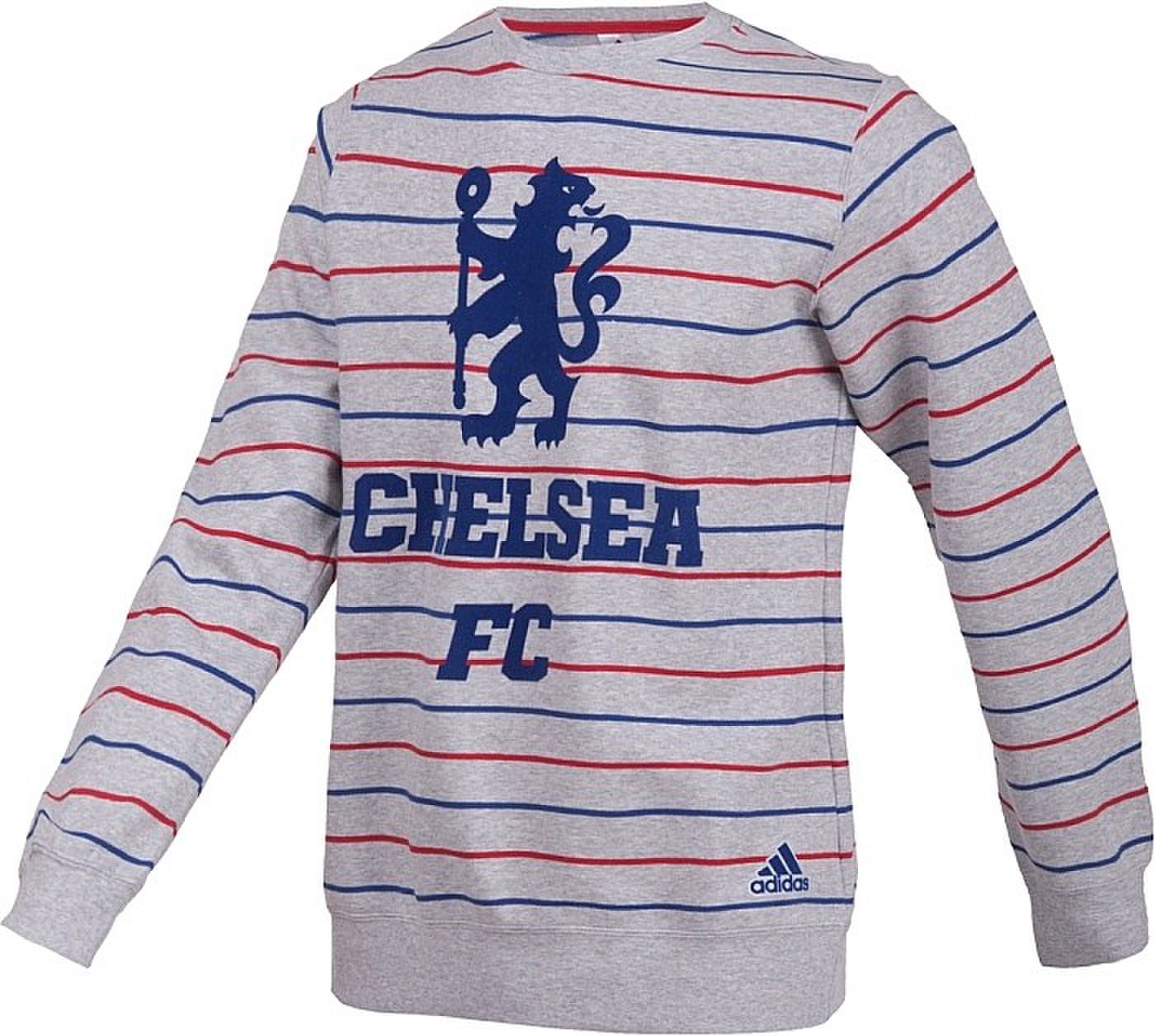 Performance Driven 13-14 Chelsea Gray Long Sleeve Crew Sweatshirt