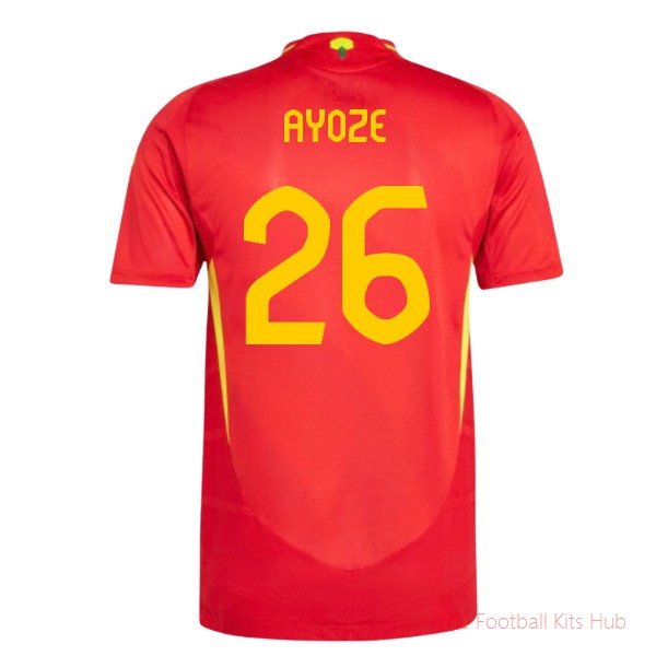 [EFS] 2024/25 Spain Authentic Home Shirt (Ayoze 26)