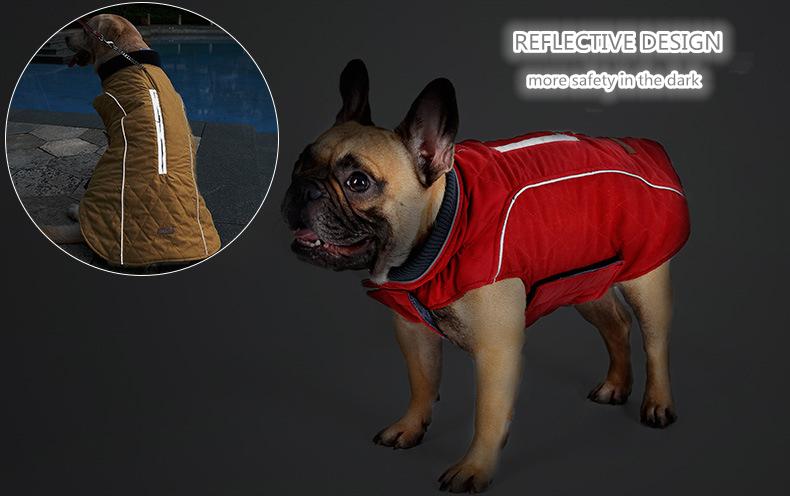 Cooper Jacket - Non-slip Frenchie Waterproof Jacket (cs19) Pet Gear