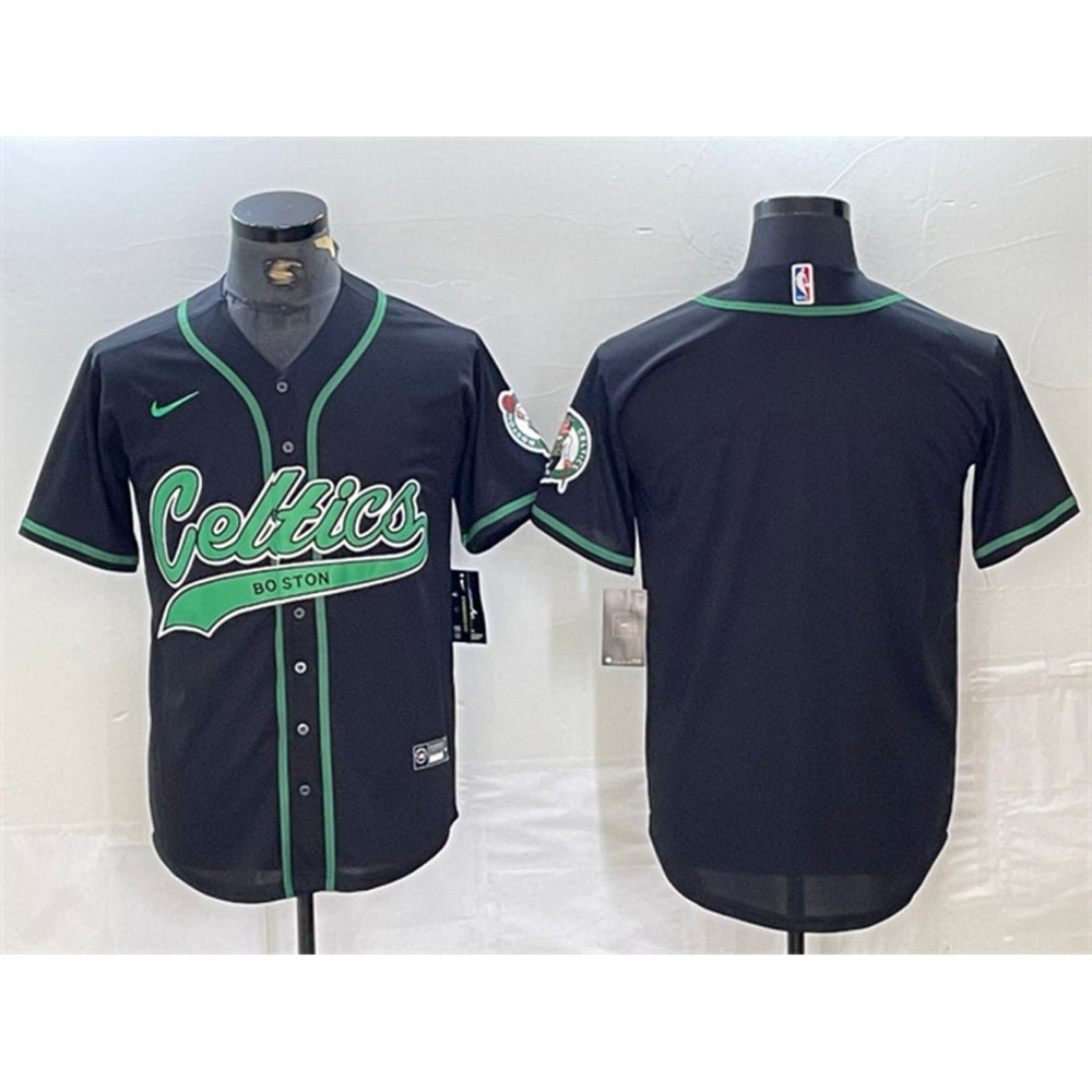 Boston Celtics Black Jersey - - Fan Favorite