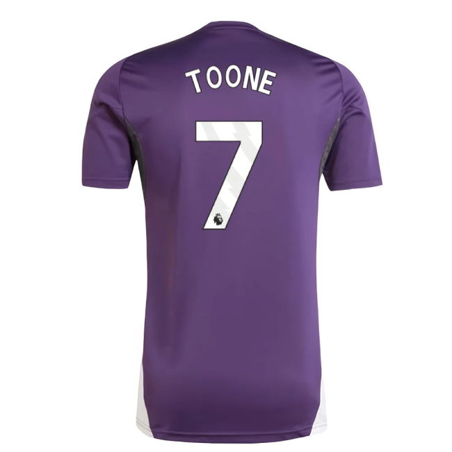 Top Tier Loyal Football Man Utd Training Jersey Aurora Plum Toone ...