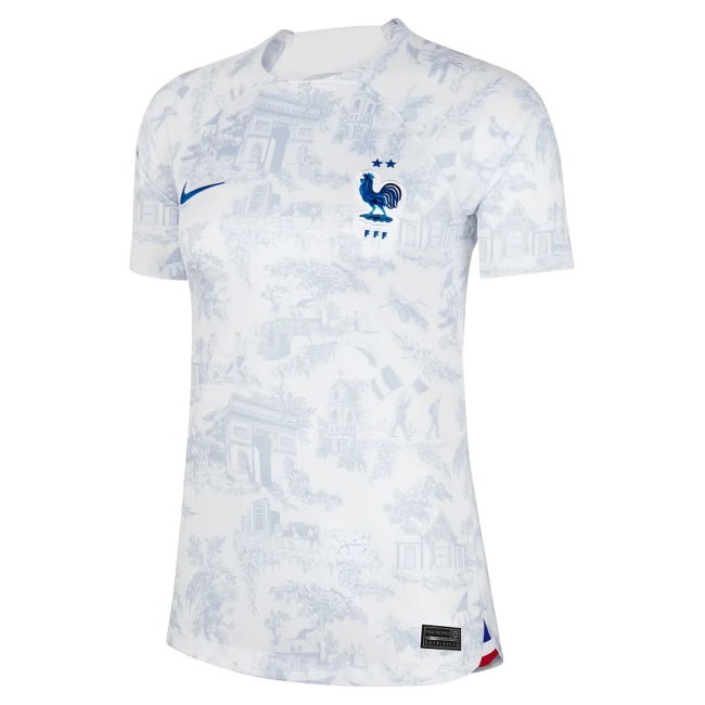 Premium 2022-2023 France Away Match Official Jersey Team High