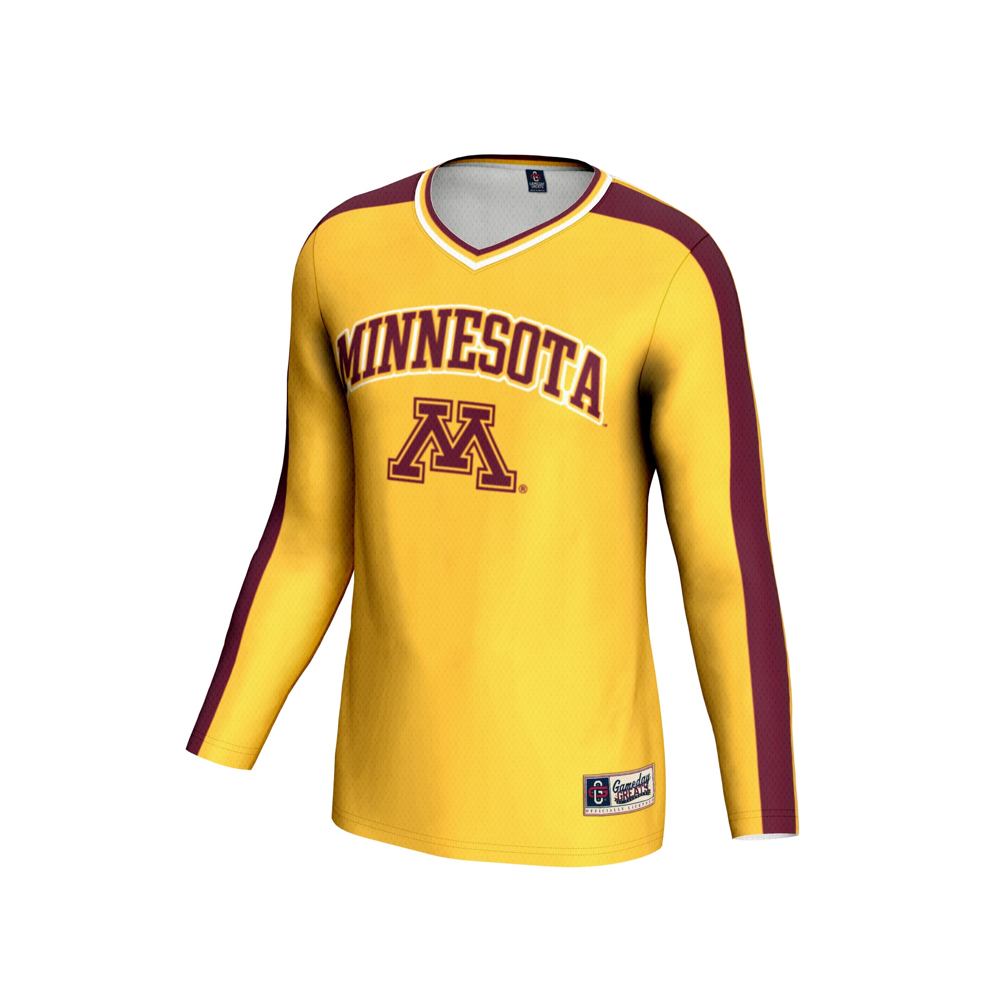 Minnesota Golden Gophers GameDay Greats Unisex #1 Lightweight Volleyball Fashion Jersey - Gold