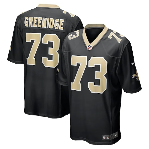 Durable NO Saints Game Jersey - Black | NFL Fan Apparel | NFL Football