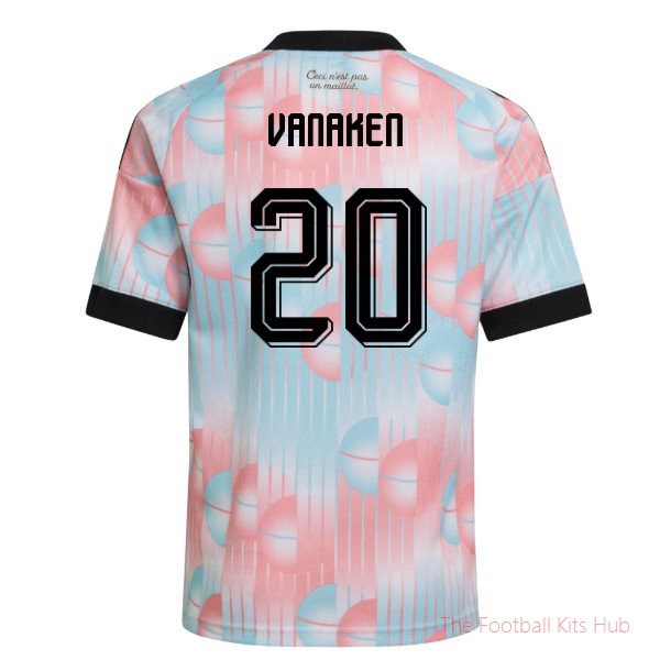 [JED] 2026/27 Belgium Away Shirt (Kids) (Vanaken 20)