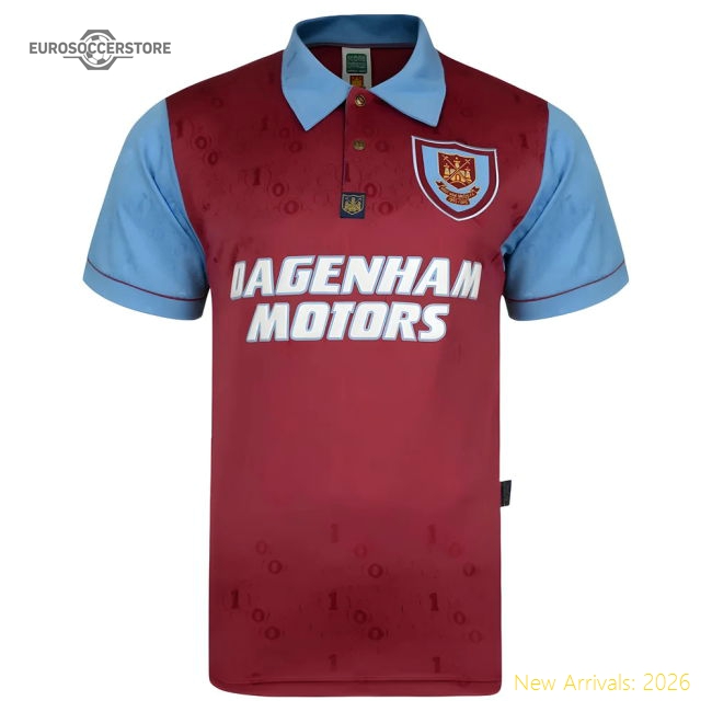 West Ham 1995-1996 Home Retro Shirt